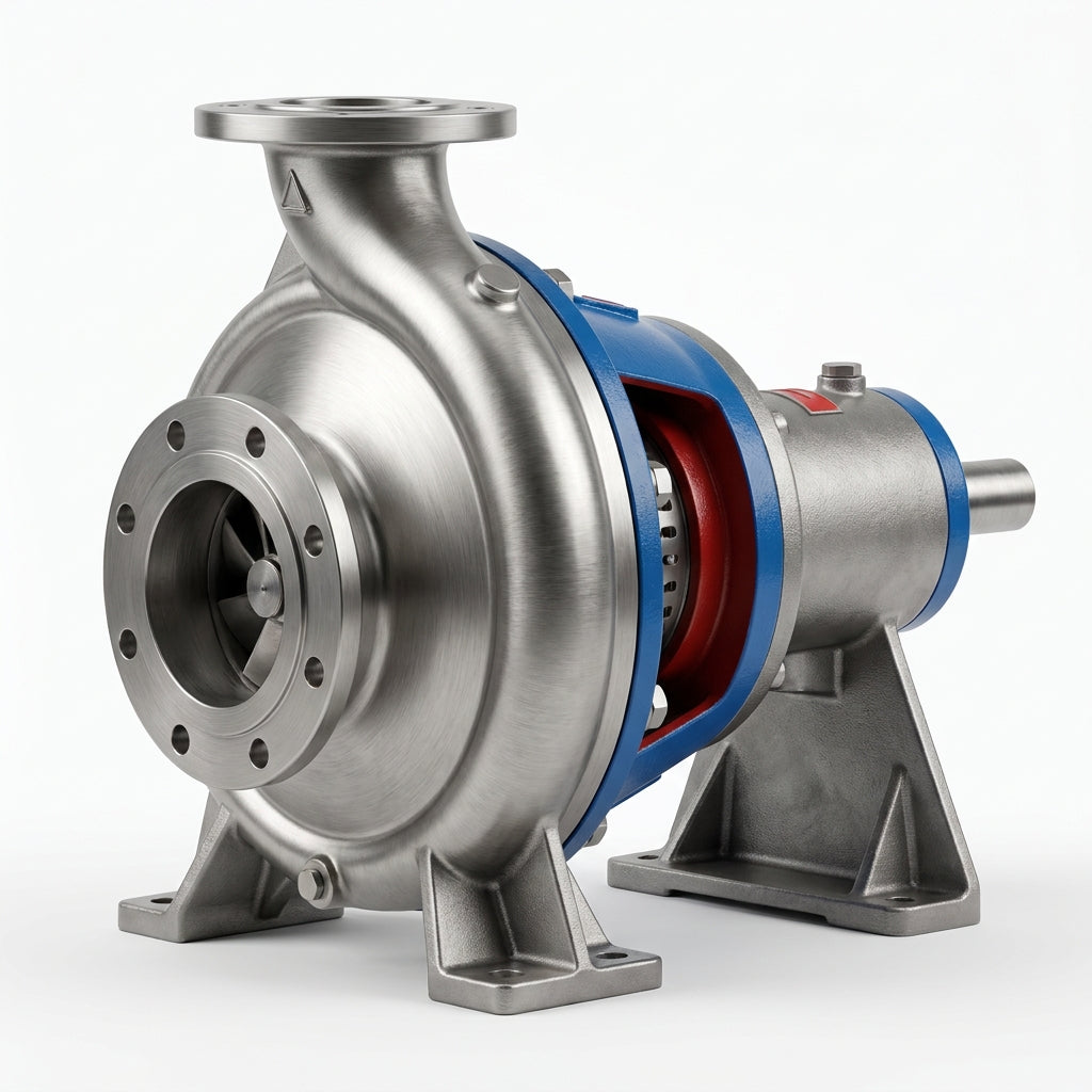 BIND Bomba Centrífuga Gorman Rupp . Succión y descarga de 1.5 "  Acoplada a motor 2hp , en 3450RPM