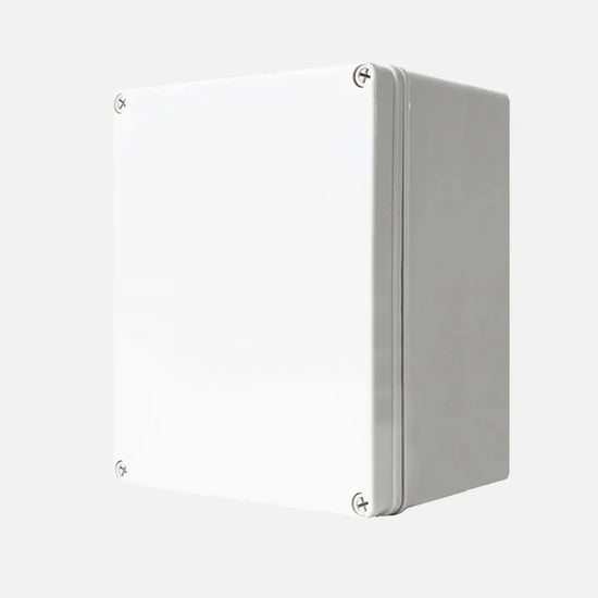 Caja de distribucion sobrep. p. opaca c/plat. 380HX280WX180Dmm Plastic PC IP67