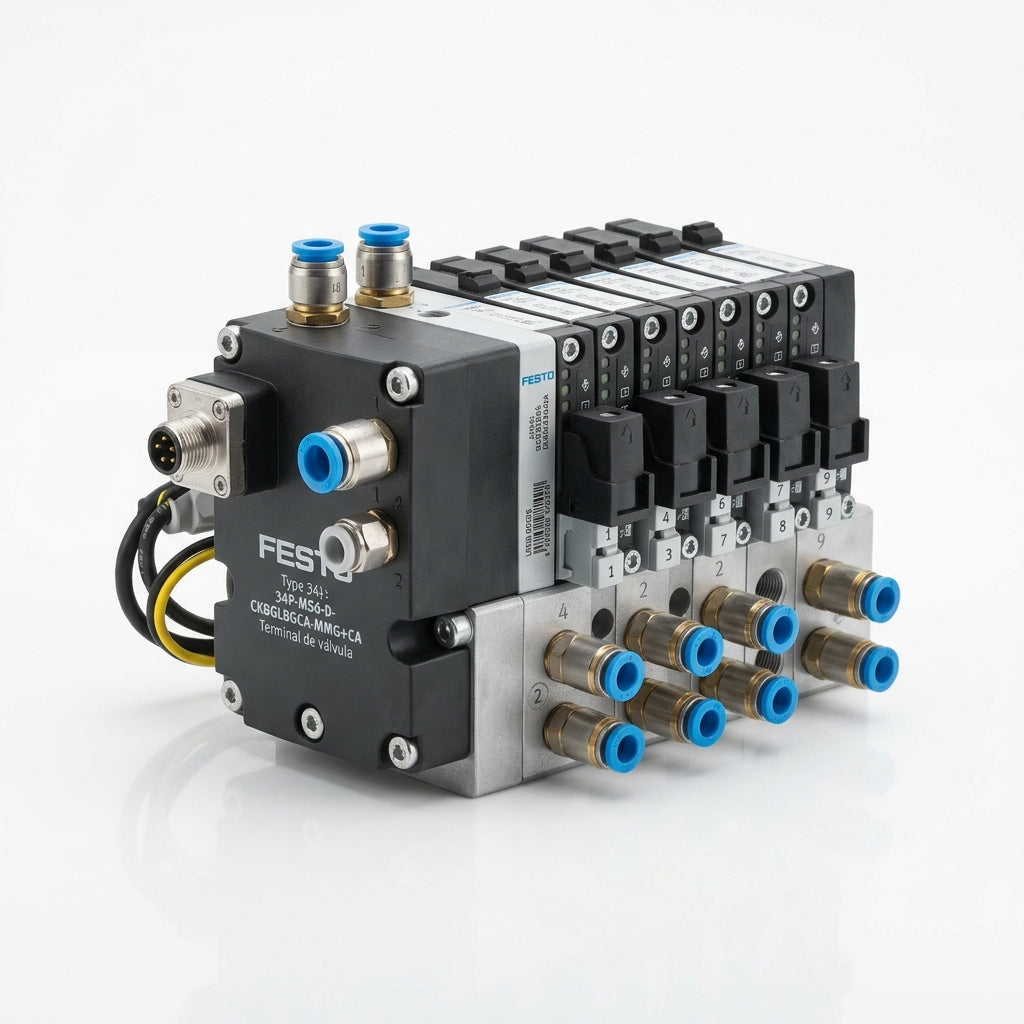 FESTO 34P-MS6-D-CKBGLBGCA-MMG+CA