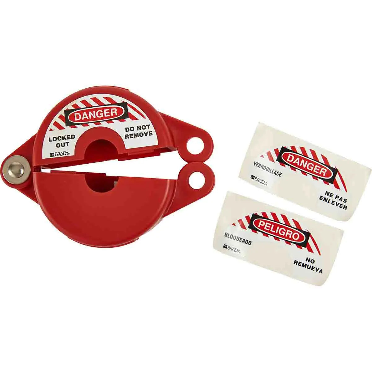 Dispositivo de bloqueo para válvulas de compuerta de 1″- 2.5” rojo 1pz