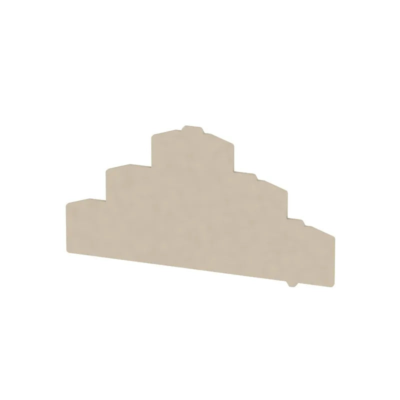 ZAP/TW ZDLD 2.5-2N Tapa final beige para clema ZDLD 2.5-2