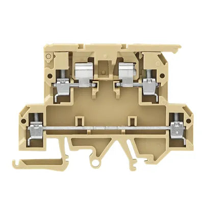 KDKS 1/EN4 Clema 2-Pisos portafusible 5X20 26-12AWG Beige Claro