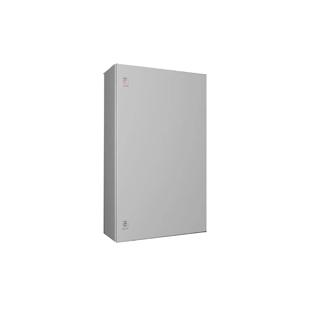 AX Gabinete mural de chapa de acero 1P 1000Hx600Wx250Dmm RAL7035 IP66 NEMA 4