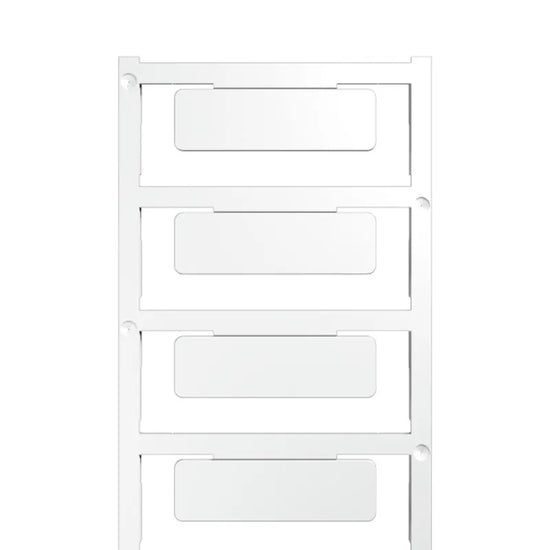 CC 15/49 MC NE WS Etiqueta para dispositivos sin rotulación 15Hx49Wmm Blanca 8Pz