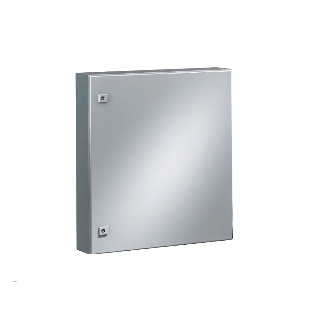 AE Gabinete mural de chapa de acero 1P 760Hx600Wx210Dmm RAL7035 IP66 NEMA 4
