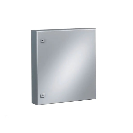 AE Gabinete mural de chapa de acero 1P 760Hx600Wx210Dmm RAL7035 IP66 NEMA 4