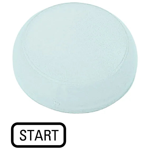M22-XL-W-GB1 RMQ-Titan Lente para luz piloto Diseño-Plano color Blanco -START-