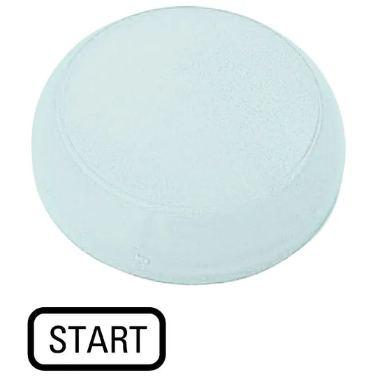 M22-XL-W-GB1 RMQ-Titan Lente para luz piloto Diseño-Plano color Blanco -START-