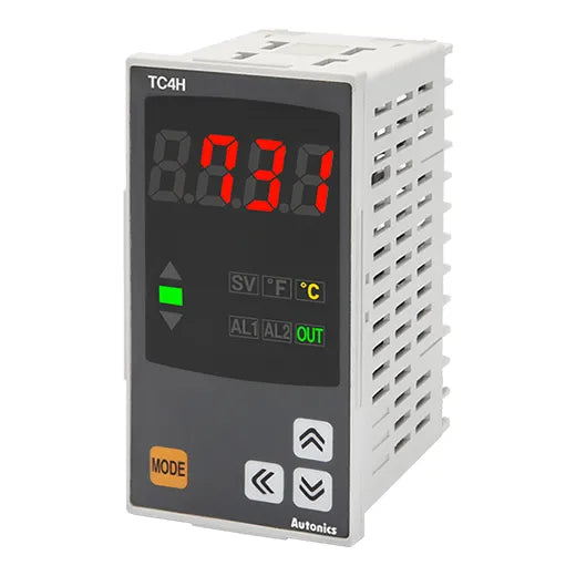 TC4H-14R Control de temperatura PID DIN 48WX96H 100-240VCA Relay&SSR 1AL