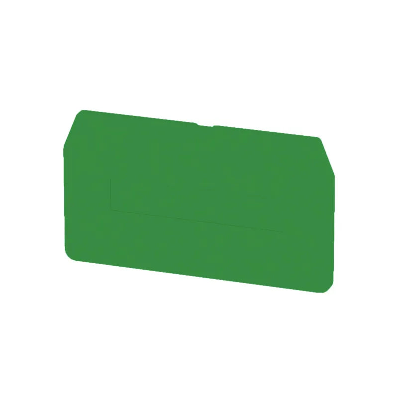 ZAP/TW 4 GN Tapa final verde para clema ZDU/ZPE 4