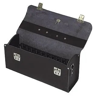Tradition Maletin negro vacio de piel para herramientas 340Wx170Hx110Dmm