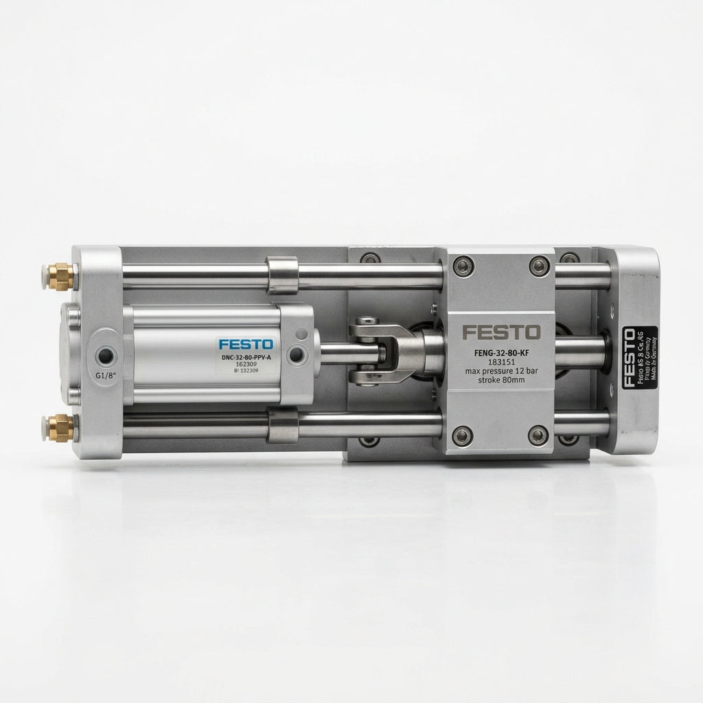 Festo Feng 32 80 Kf+dnc-32-80-ppv-a cilindro neumático de doble efecto