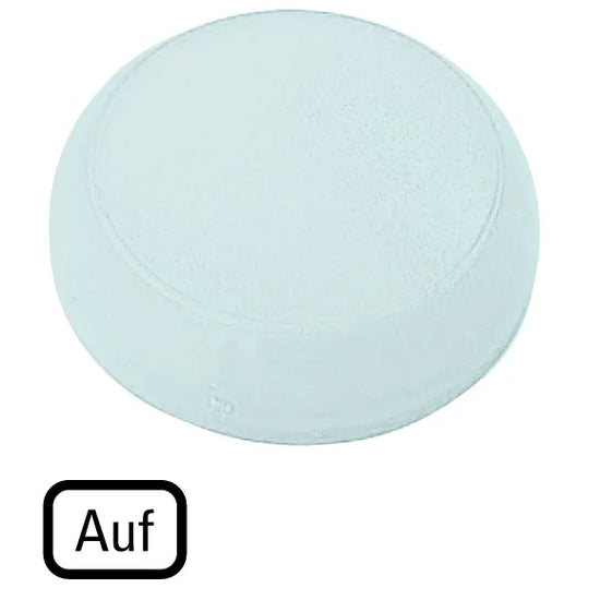 M22-XL-W-D3 RMQ-Titan Lente para luz piloto Diseño-Plano color Blanco -AUF-