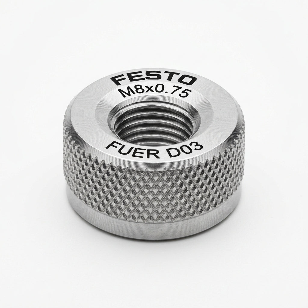 FESTO Knurled nut M 8X0,75 FUER D03