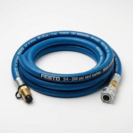 FESTO 3/4 - 200 psi azul parker
