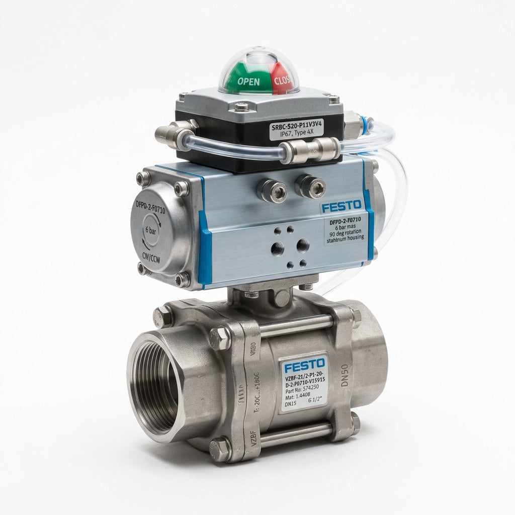 FESTO VZBF-21/2-P1-20-D-2-F0710-V15V15