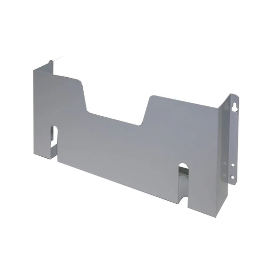 SZ Portaesquemas metalico para puerta 600Wmm RAL 7035 210Hx455Wx90Dmm