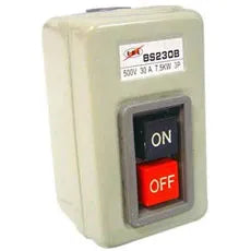 Estacion de mando Start-Stop Contactos Ag 3x30A 500VCA Ocre