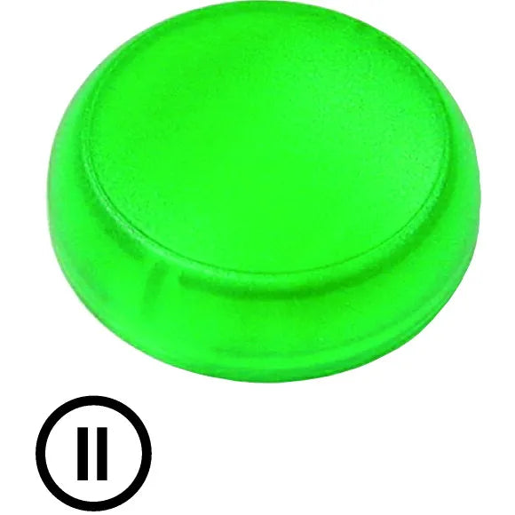 M22-XL-G-X2 RMQ-Titan Lente para luz piloto D-Plano Verde Símbolo -II-