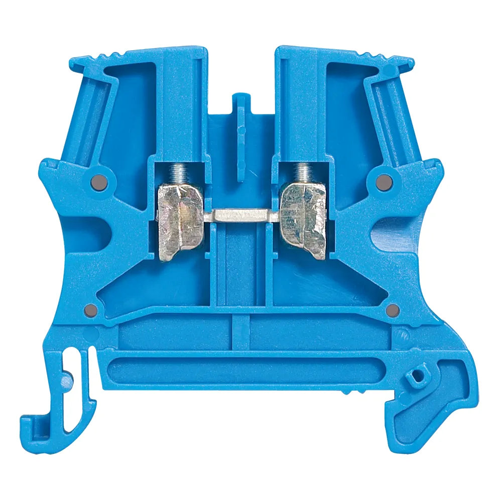 VIKING 3 Clema de paso para conexión neutro 10AWG azul