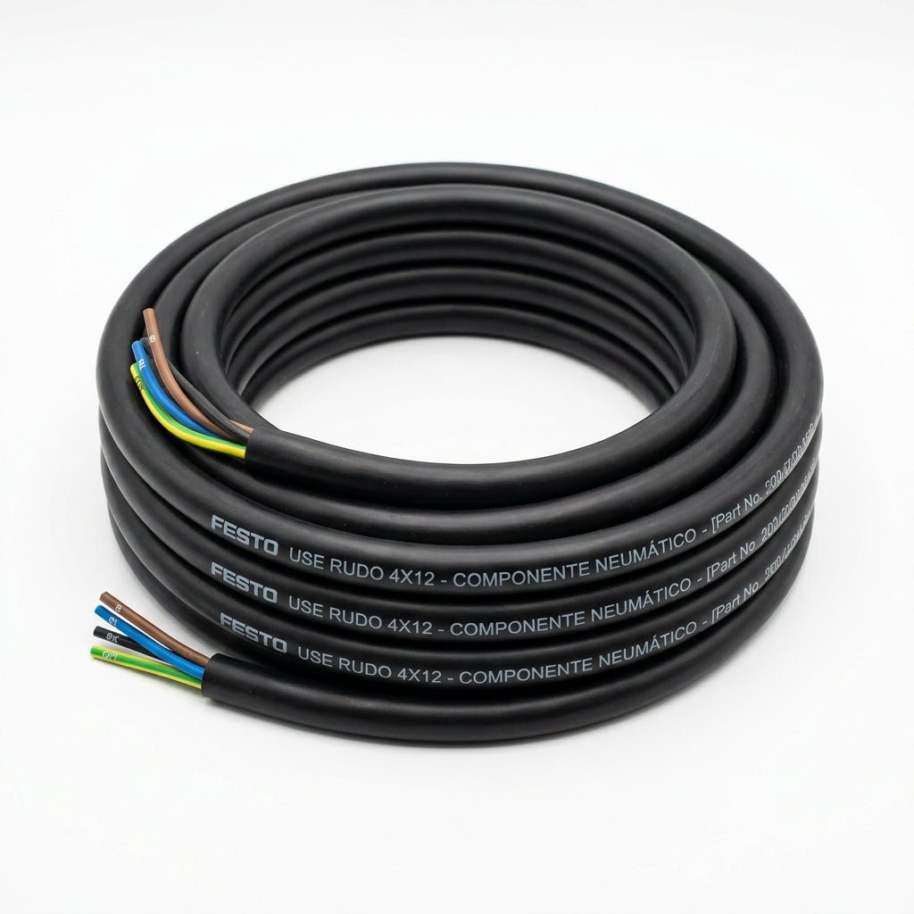 FESTO Cable Uso Rudo 4X12