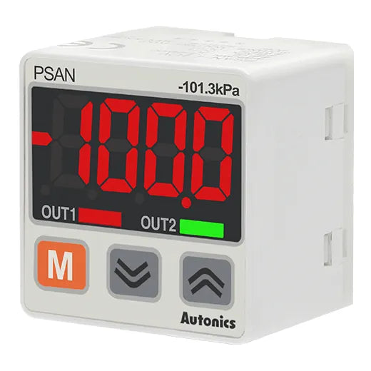 PSAN-V01CA-NPT1/8 Sensor de presión 0~-101.3kPa NPN 4-20mA NPT1/8 Puerto/detrás
