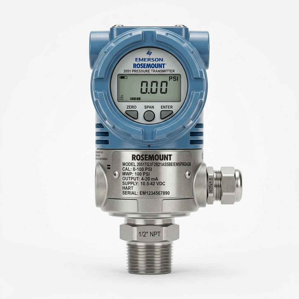 EMERSON 2051TG3F2B21AS5BEIEM5P8Q4Q8 TRANSMISOR DE PRESION