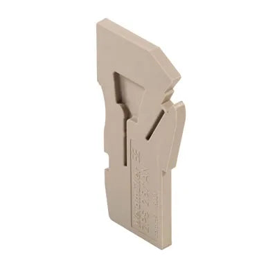 GHDE ZPS2.5/1AN Tapa para final módulos enchufables WeiCoS 2.5mm² Beige