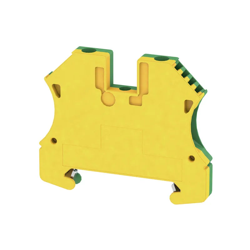 WPE 4 Clema para tierra 4mm² 26-10AWG 800VCA Verde-Amarillo