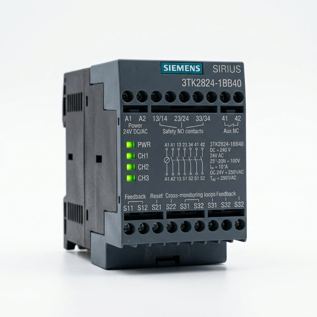 SIEMENS 3TK2824-1BB40 RELE DE SEGURIDAD