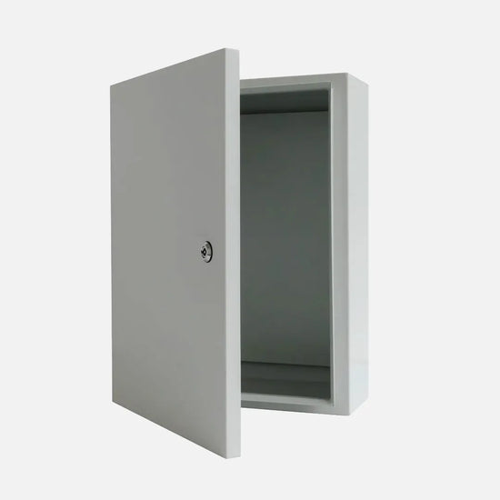 Gabinete mural c/plat. 800Hx600Wx200Dmm Acero carb/galv RAL7035 IP66