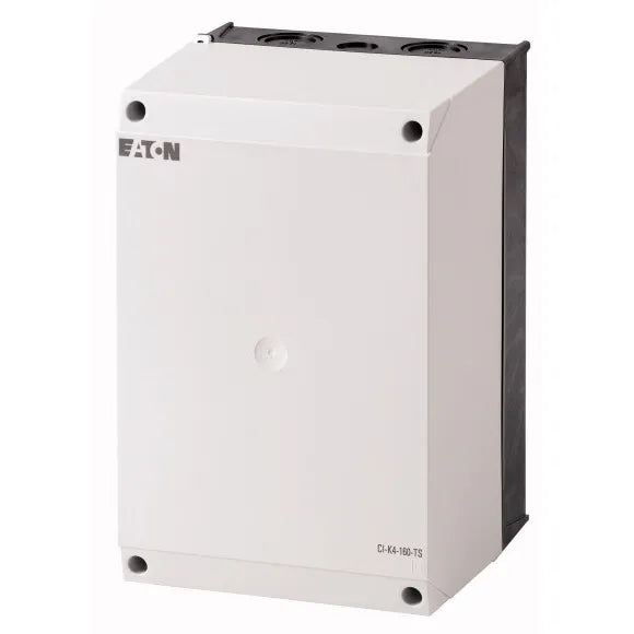 CI-K4-160-TS Caja aislada con riel de montaje 240Hx160Wx160D Montaje panel IP65