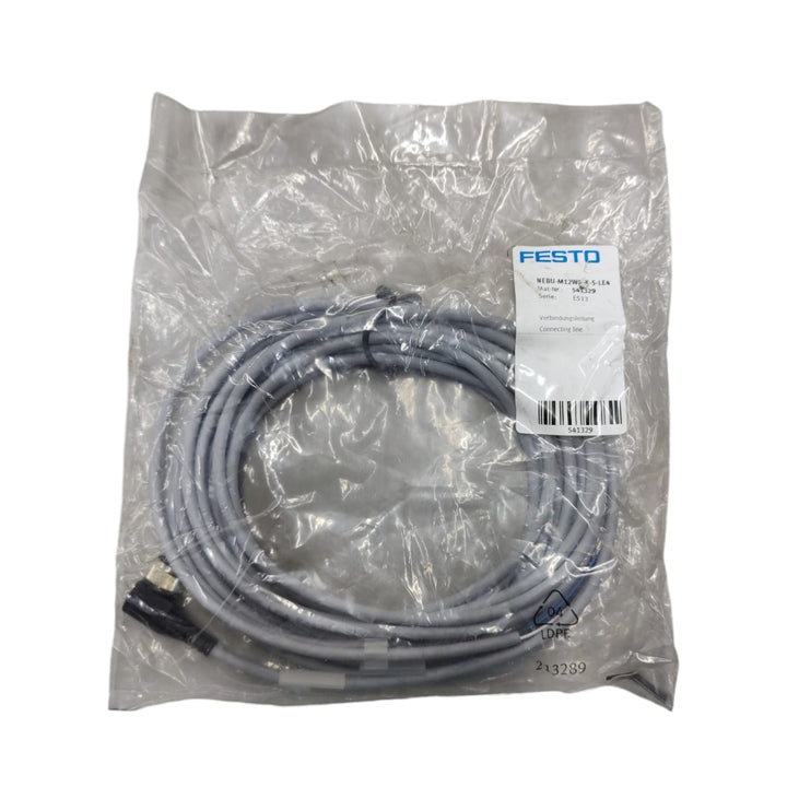 Festo NEBU-M12W5-K-5-LE4 Cable de conexión