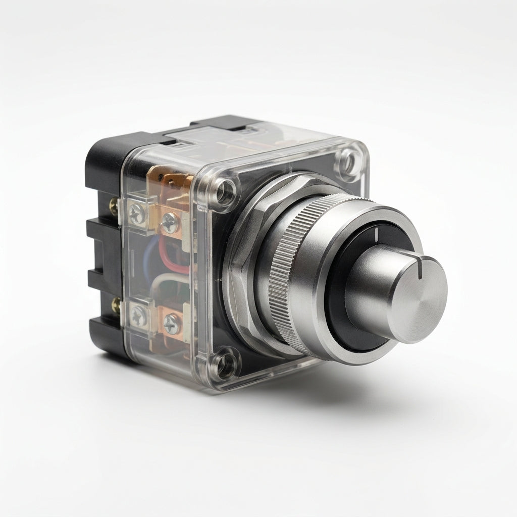BIND SIEMENS 3SU1052-2BF10-0AA0 Selector iluminable 22 mm redondo