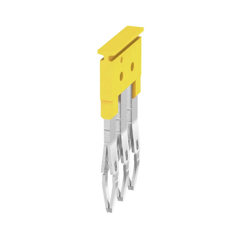 ZQV 2.5/3 Puente enchufable amarillo de 3 polos para WDU/ZDU/ZDK… de 2.5 mm²