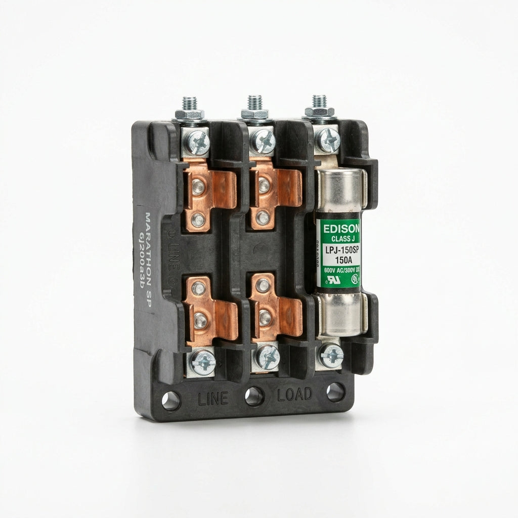 Marathon 6j200a3b+lpj-150sp porta-fusible