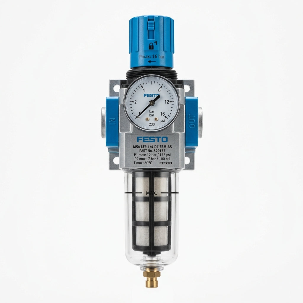 FESTO MS4-LFR-1/4-D7-ERM-AS