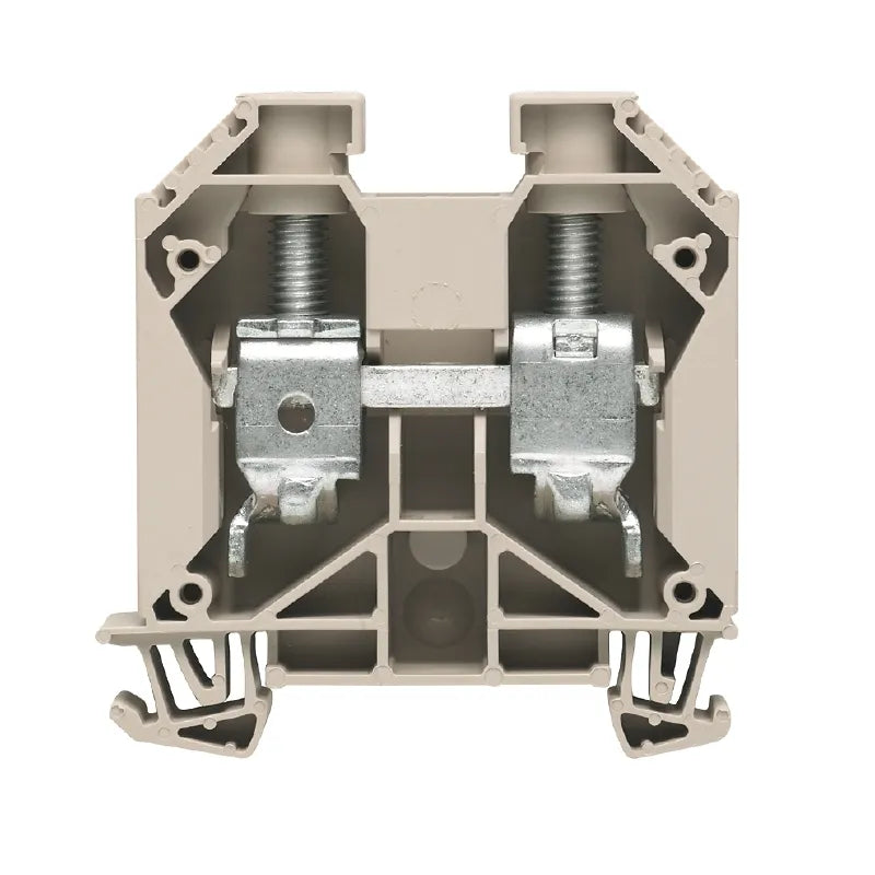 WDU 35/ZA Clema de paso con espiga 35mm² 12-2AWG 125A 1000VCA Beige