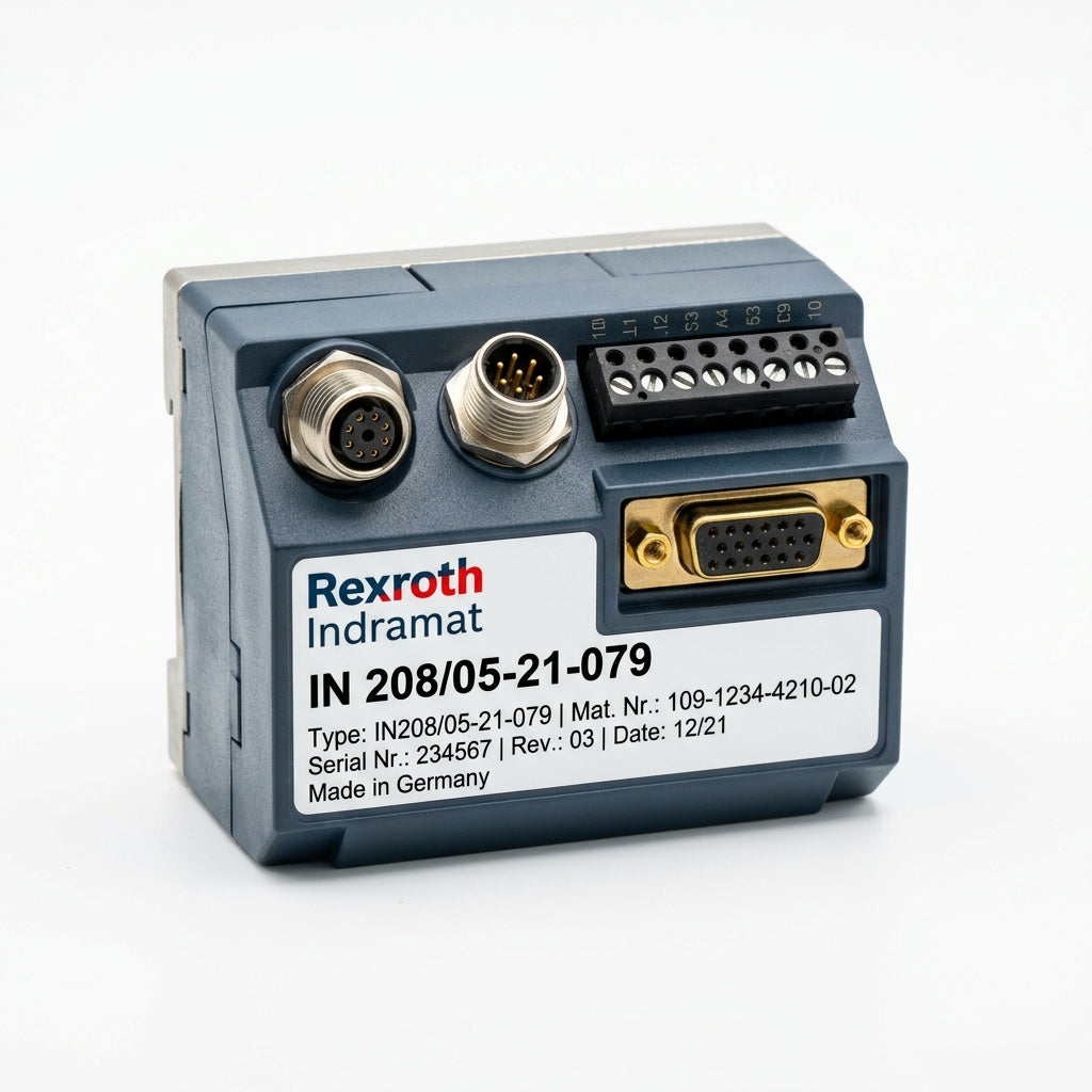 REXROTH INDRAMAT IN 208/05-21-079