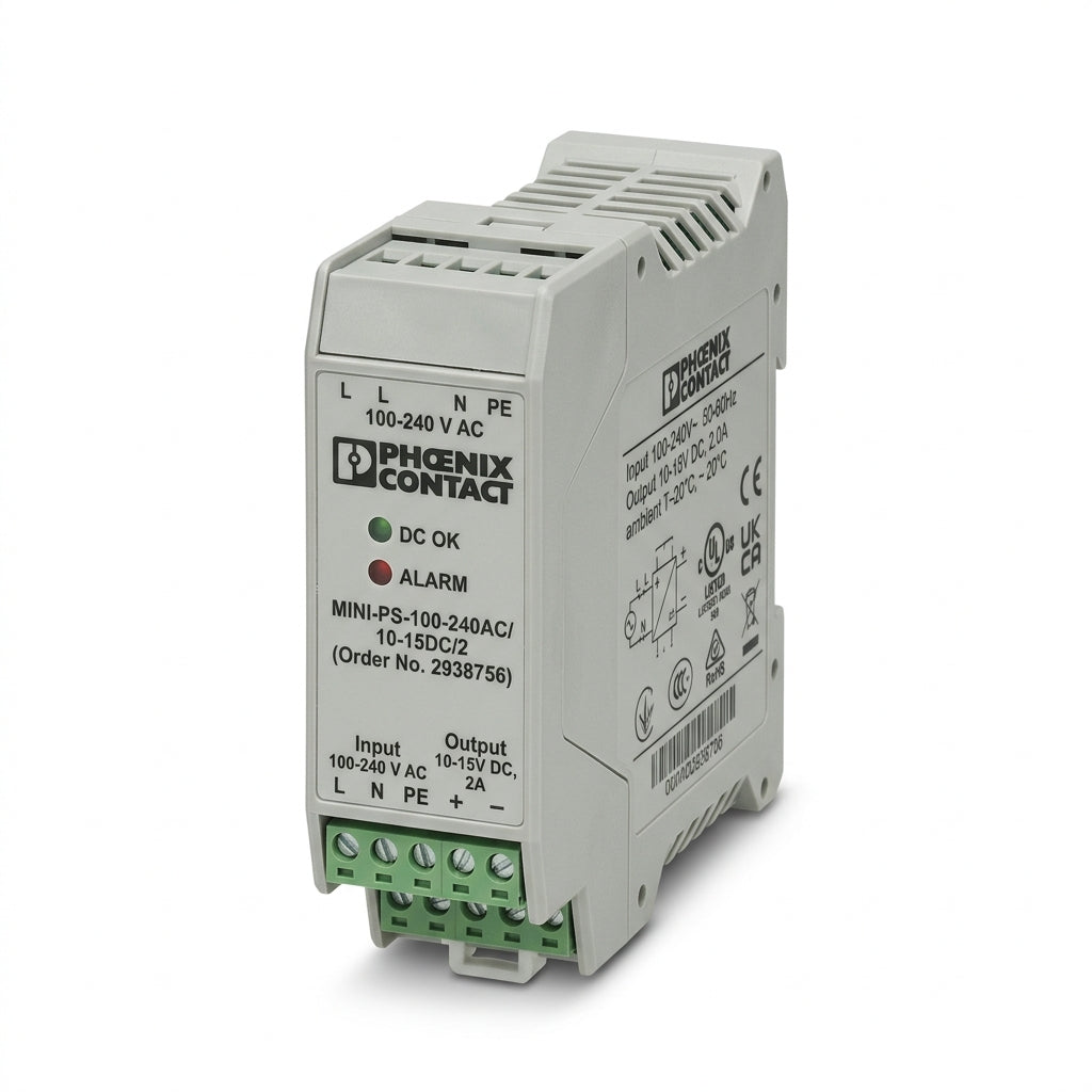 PHOENIX CONTACT mini-ps-100-240ac/10-15dc/2