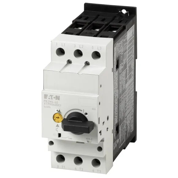 PKZM4-40 Guardamotor diseño de maneta Rango 32-40A IP20.