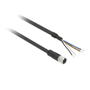 CONECTOR M12 RECTO, COD 3 SENS TD7