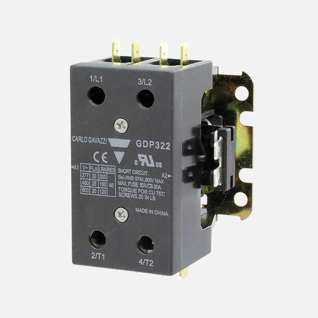 Contactor de propósito definido 2 Polos 32A Bobina 120VAC