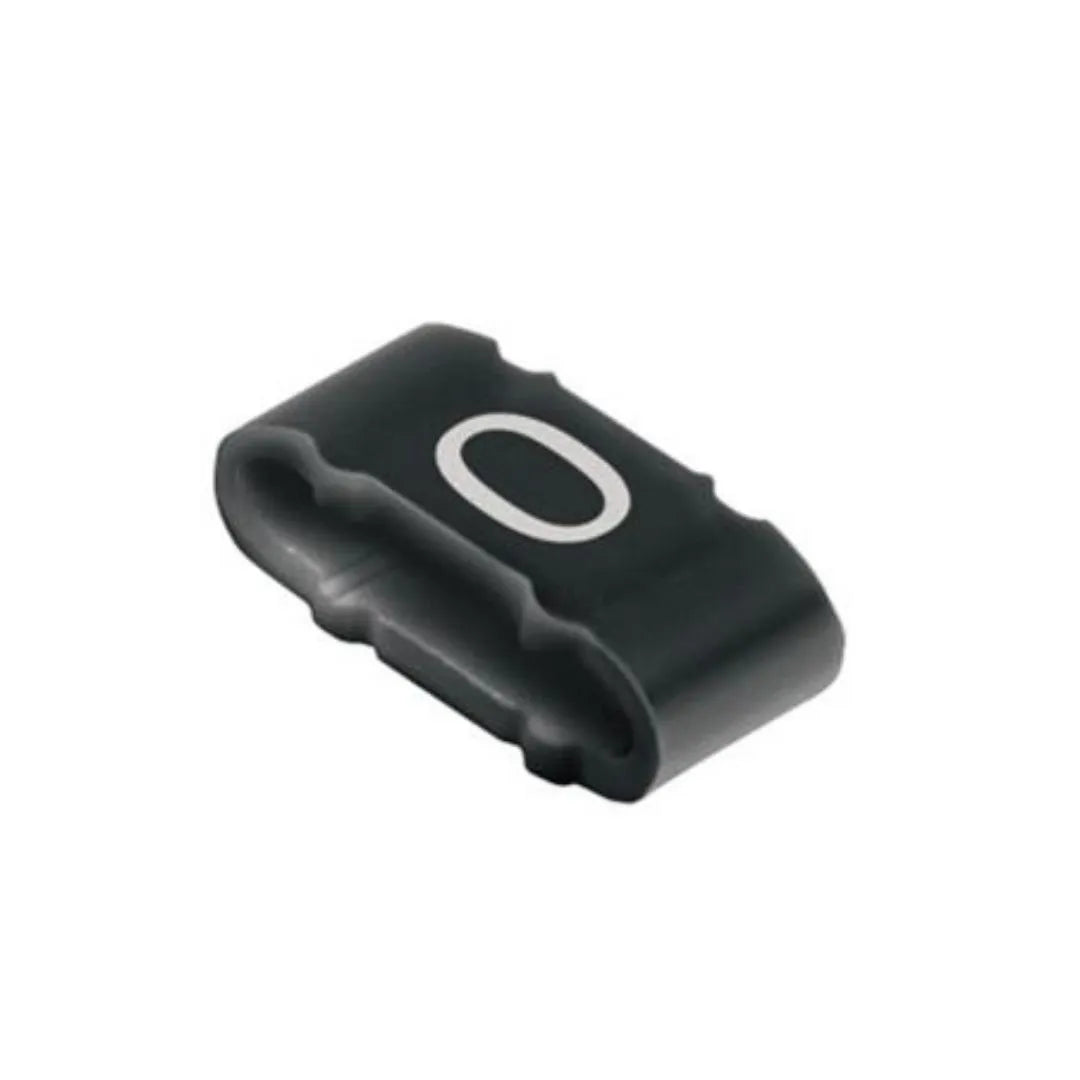 CLI M 2-4 SW/WS 0 MP Manguitos para soportes identificadores -0- Negro 100Pz