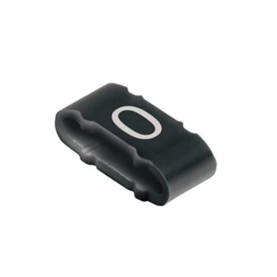 CLI M 2-4 SW/WS 0 MP Manguitos para soportes identificadores -0- Negro 100Pz