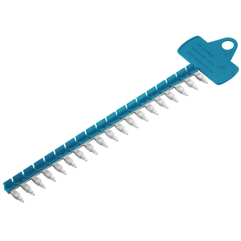 ZQV 1.5N/R6.4/19 BL Puente enchufable azul de 19 polos para reles TERMISERIES