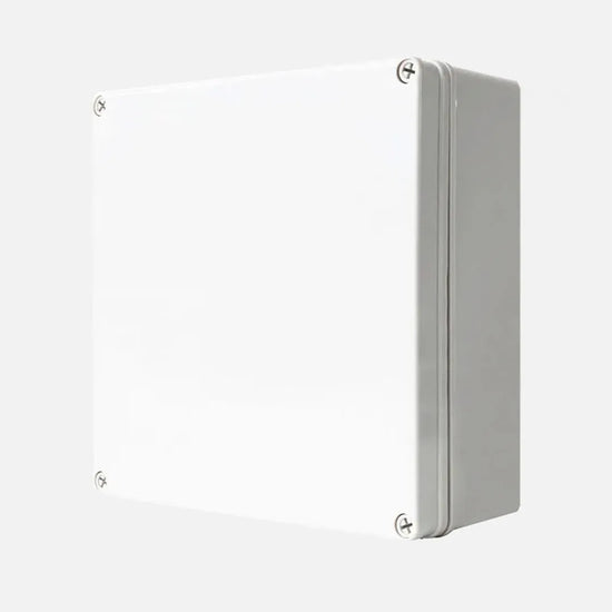 Caja de distribucion sobrep. p. opaca c/plat. 340HX280WX130Dmm Plastic PC IP67