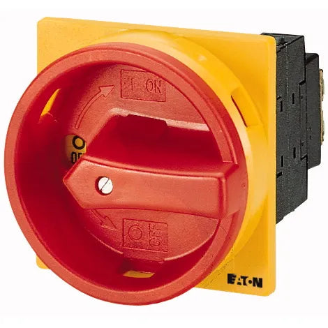 T0-2-8900/EA/SVB Interruptor CAM principal Maneta roja 3P+N 20A empotrar IP65.