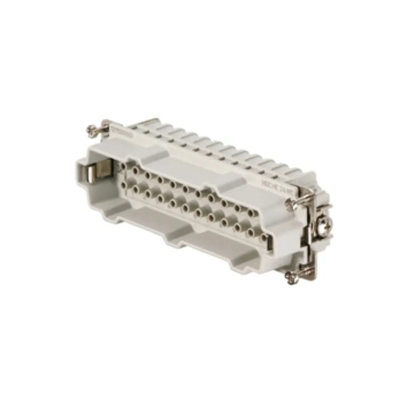 HDC HE 24 MC Inserto macho Conexión crimpada 24P+PE 16A 500V Grupo 8