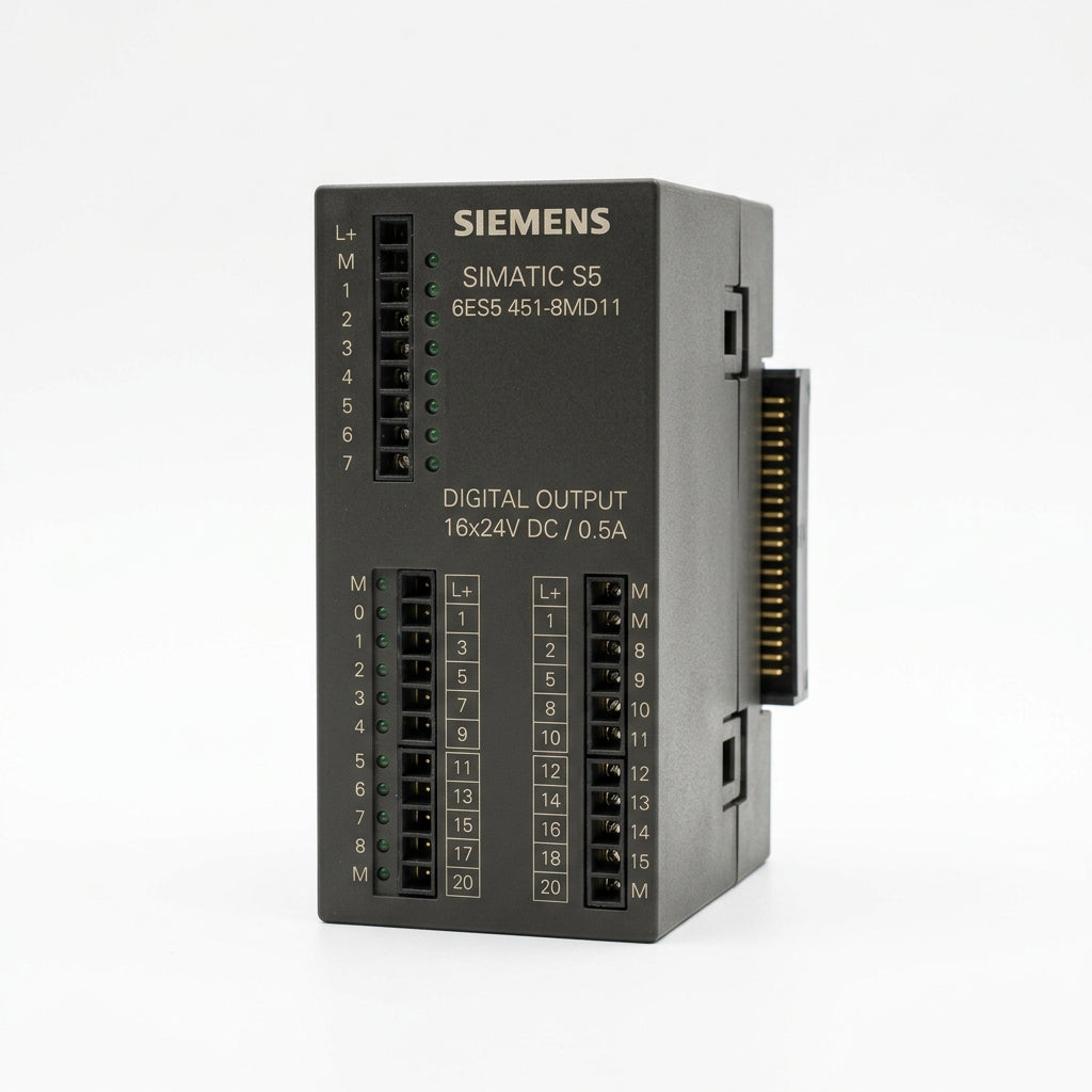 Siemens 6es5 451-8md11 módulo de salida digital